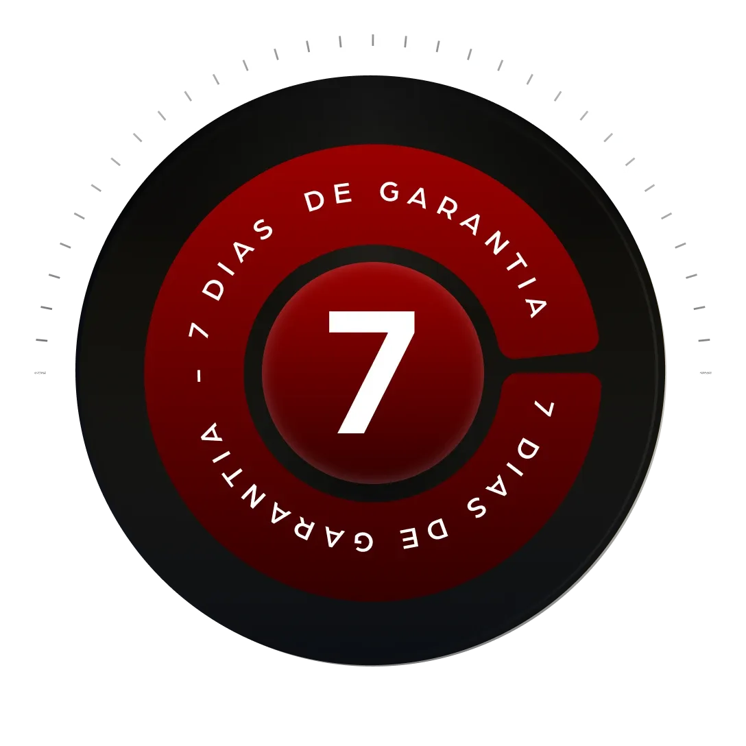 7 dias de garantia